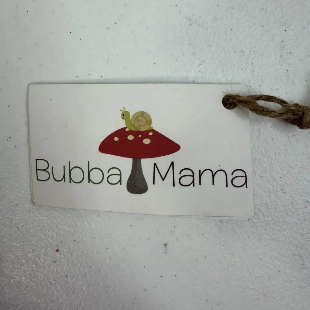 Bubba Mama Red Apple Hat Baby Toddler Child Beanie Baby Pictures Green Worm Cute